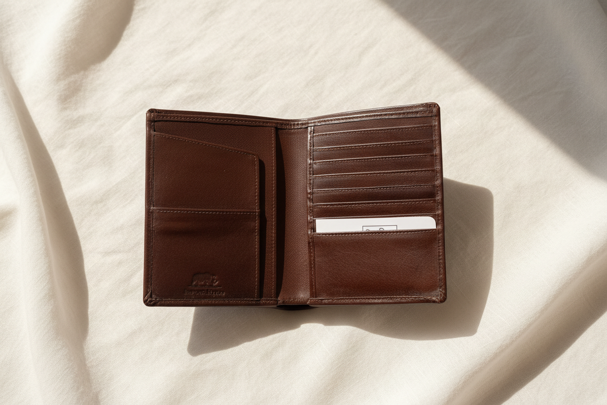 Classic Brown Leather Wallet