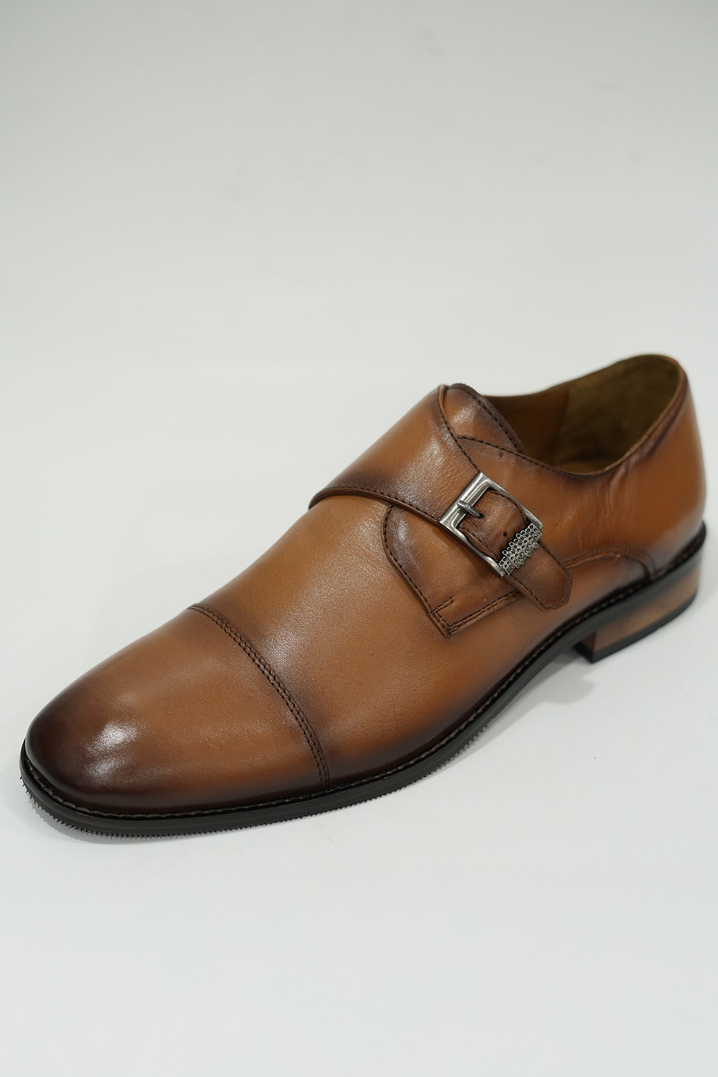 SINGLE MONK STRAP LOAFERS