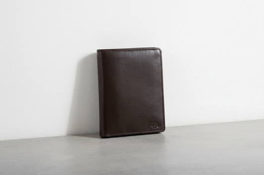 Classic Chocolate Brown Leather Wallet