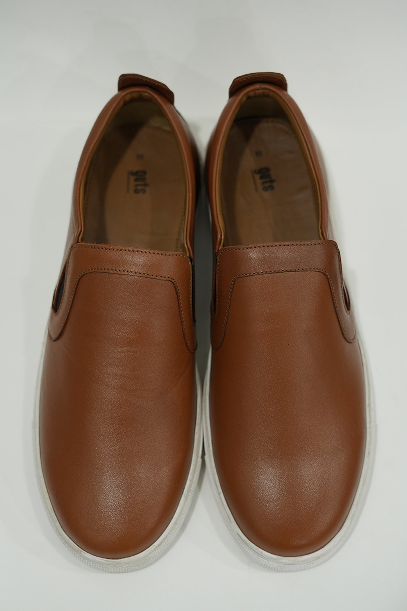 TAN SLIP-ON SNEAKER