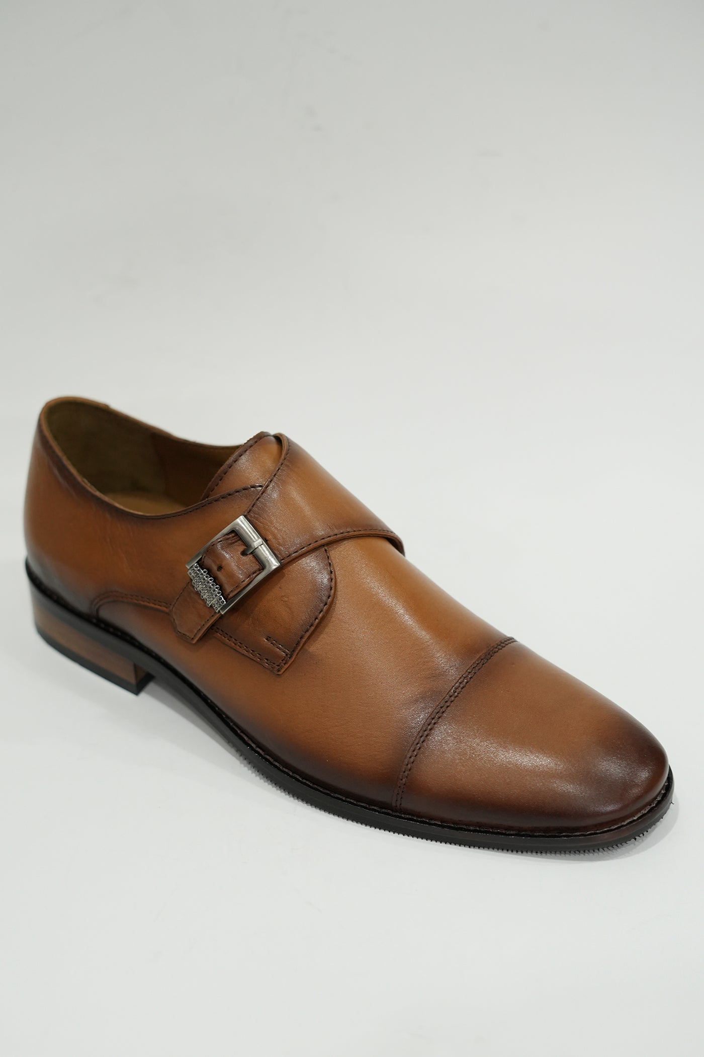 SINGLE MONK STRAP LOAFERS
