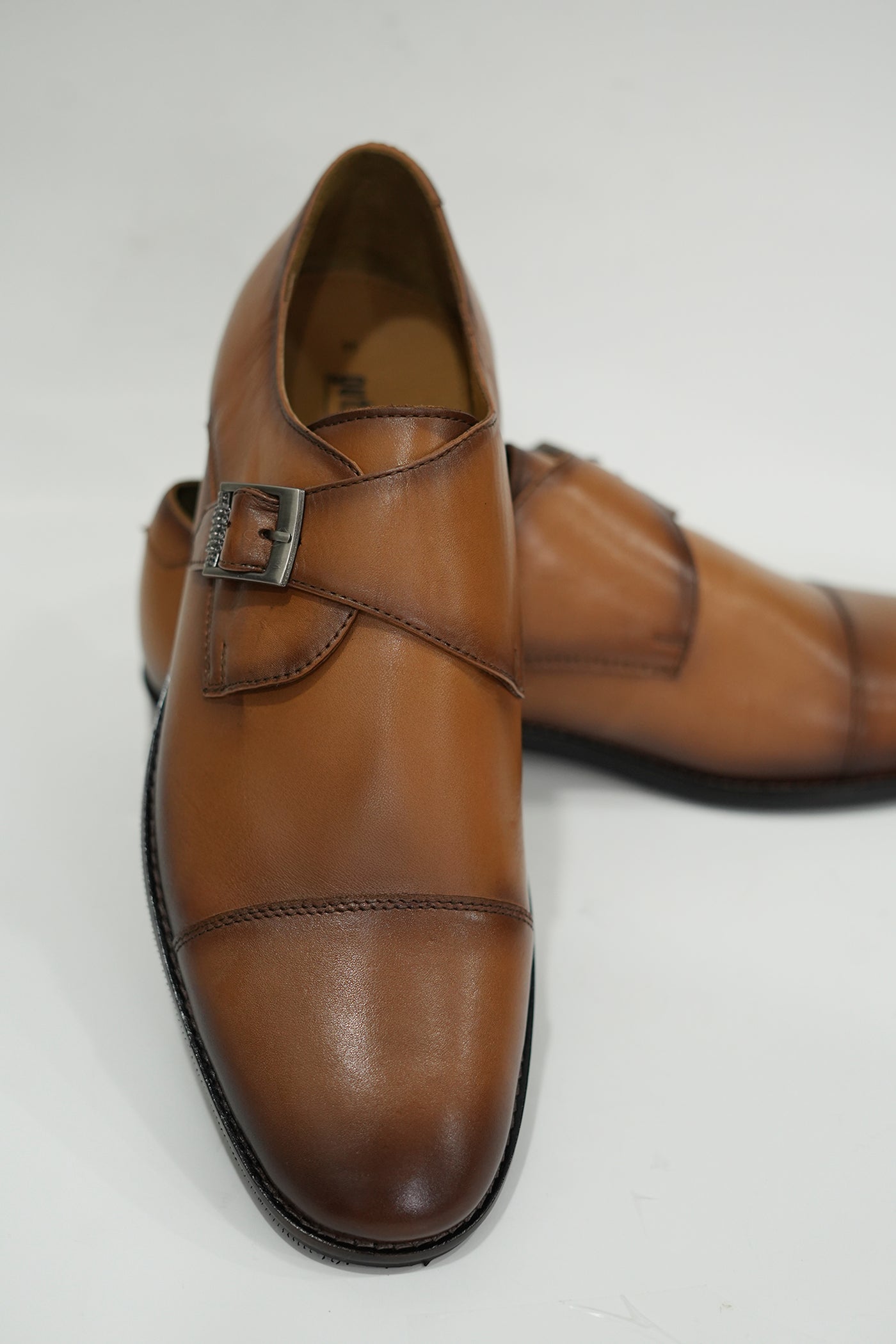 SINGLE MONK STRAP LOAFERS
