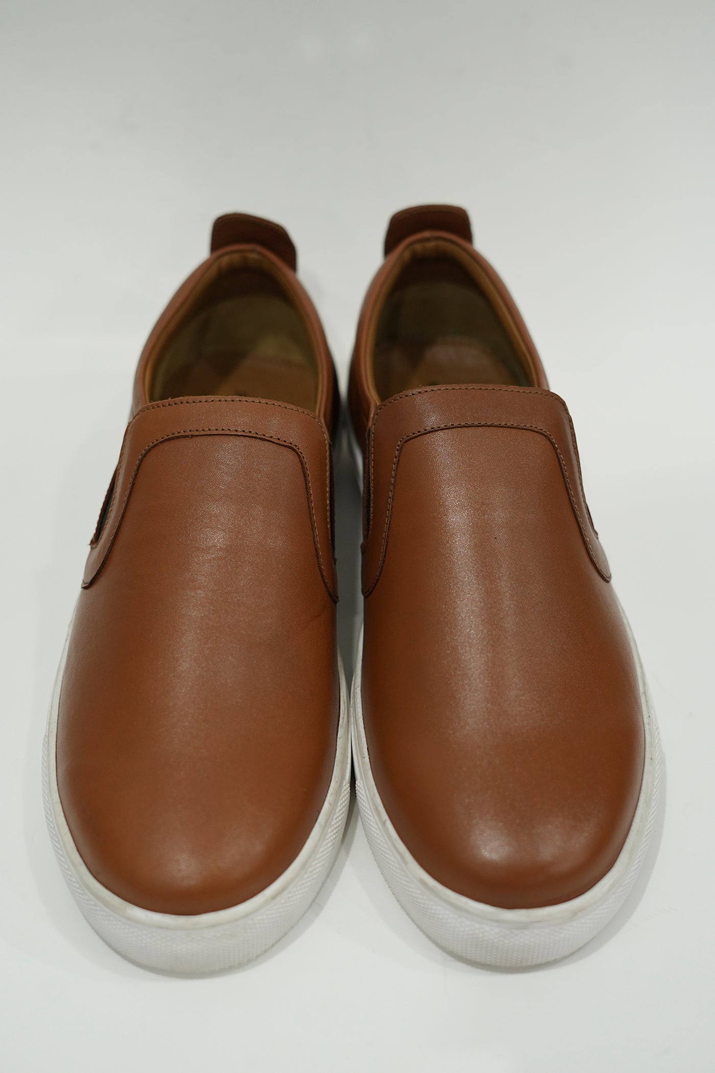 TAN SLIP-ON SNEAKER