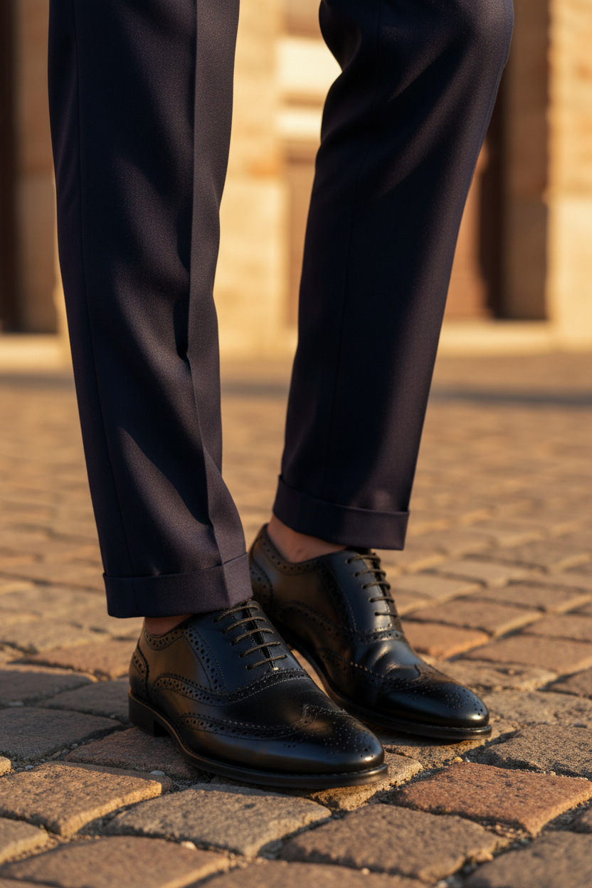 BROGUE DETAILED OXFORDS
