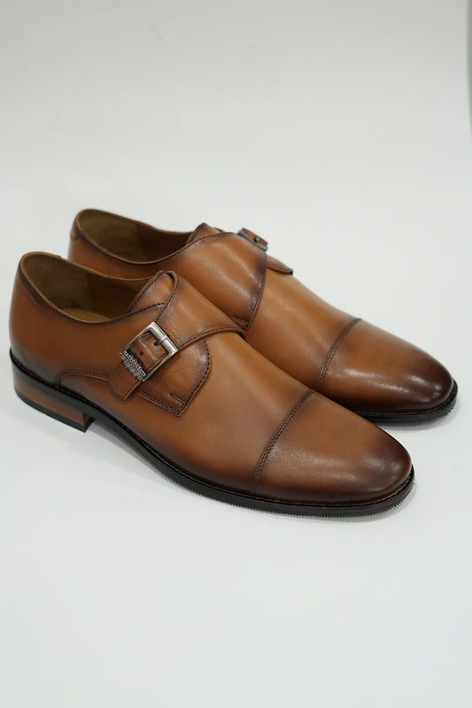 SINGLE MONK STRAP LOAFERS
