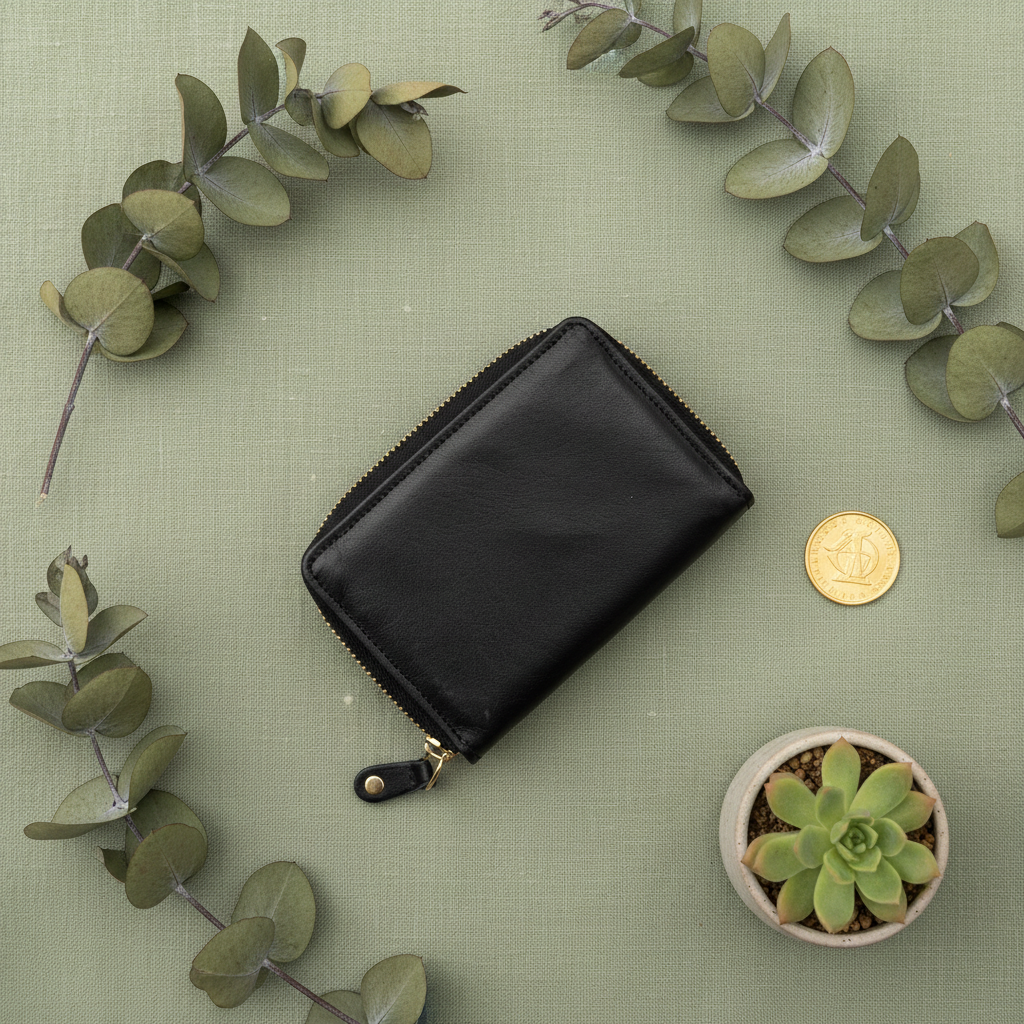 Classic Black Mini Wallet