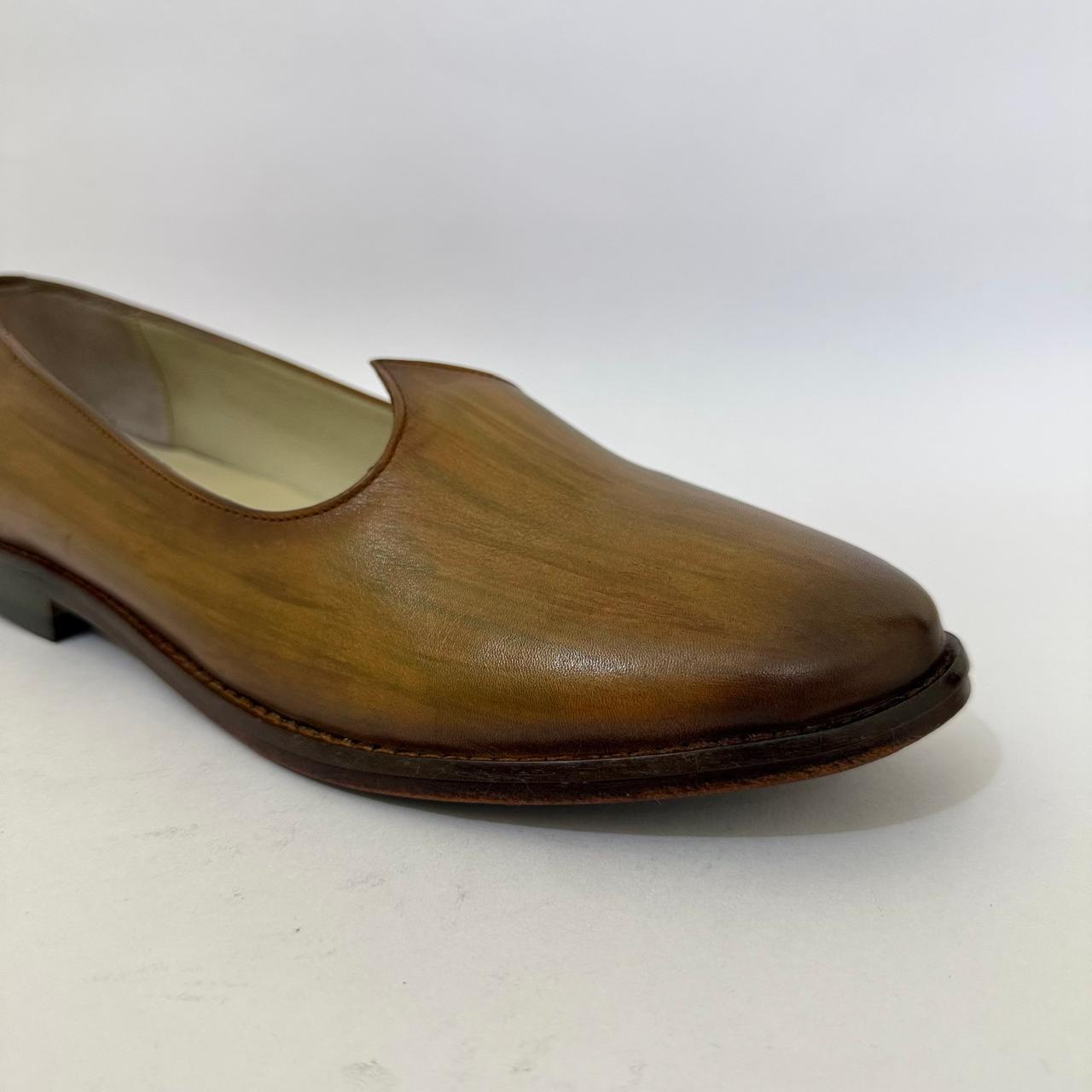 PLAIN BROWN LEATHER JALSA