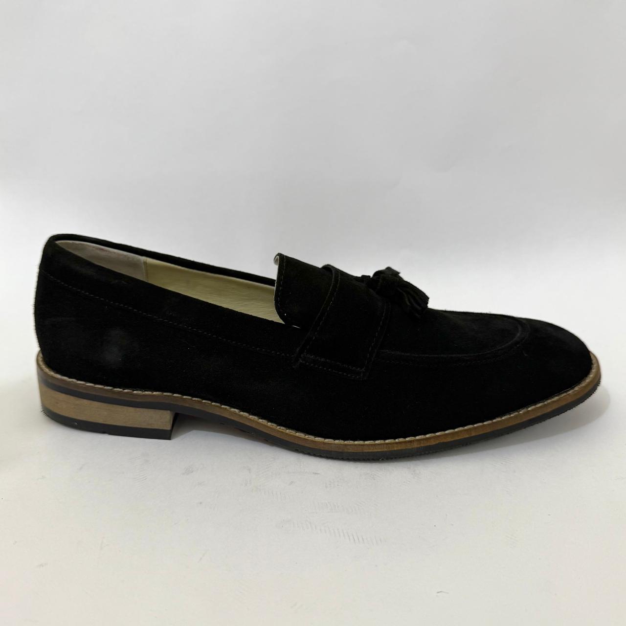 SUEDE TASSEL LOAFERS
