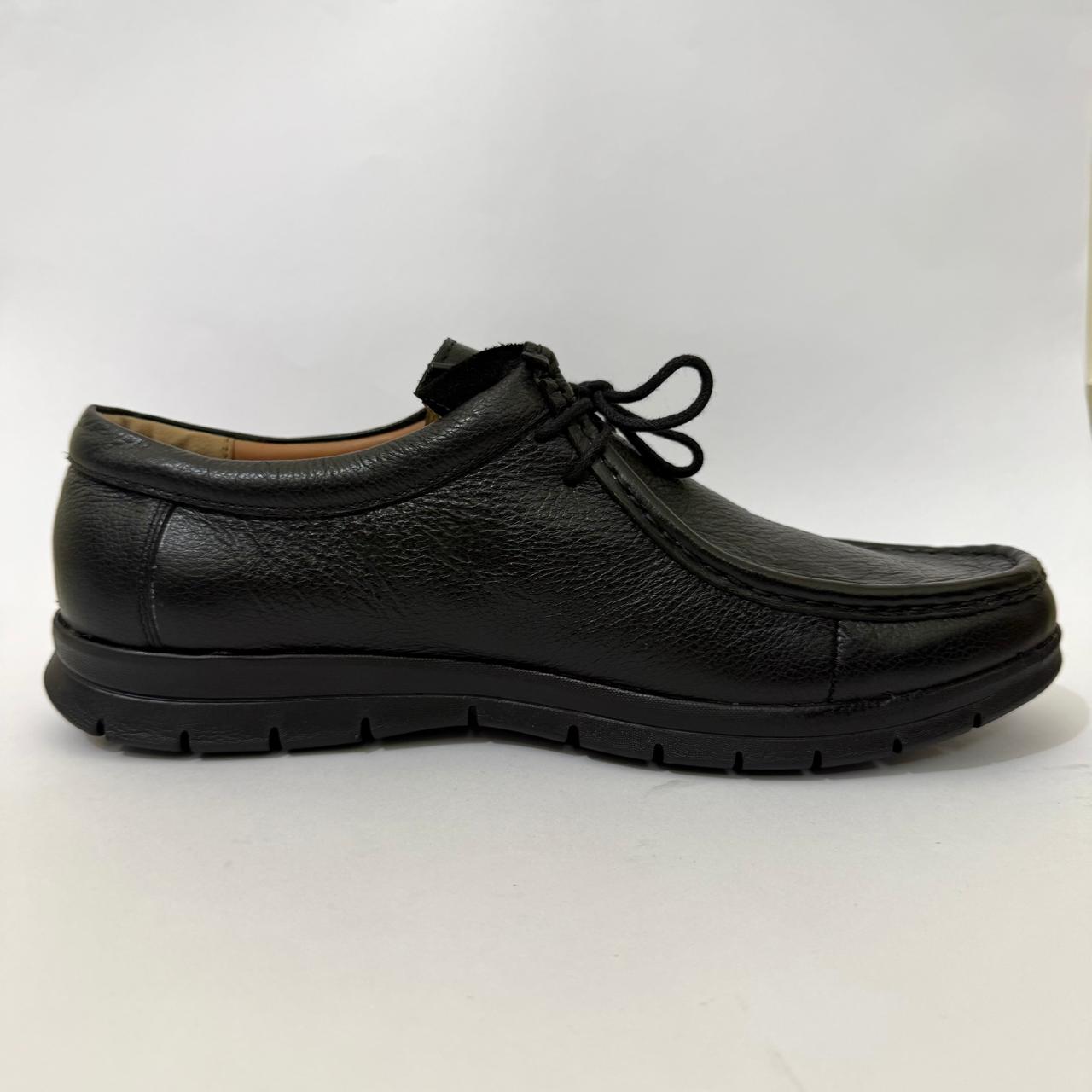 CLASSIC BLACK MOC TOE CASUALS