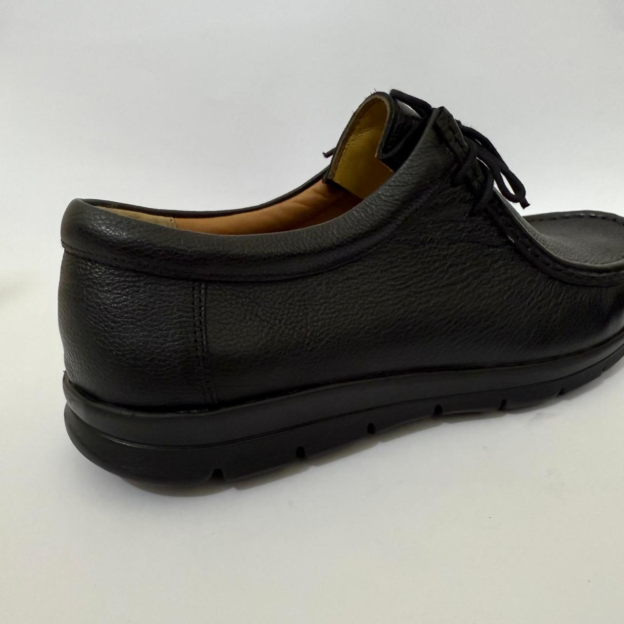 CLASSIC BLACK MOC TOE CASUALS