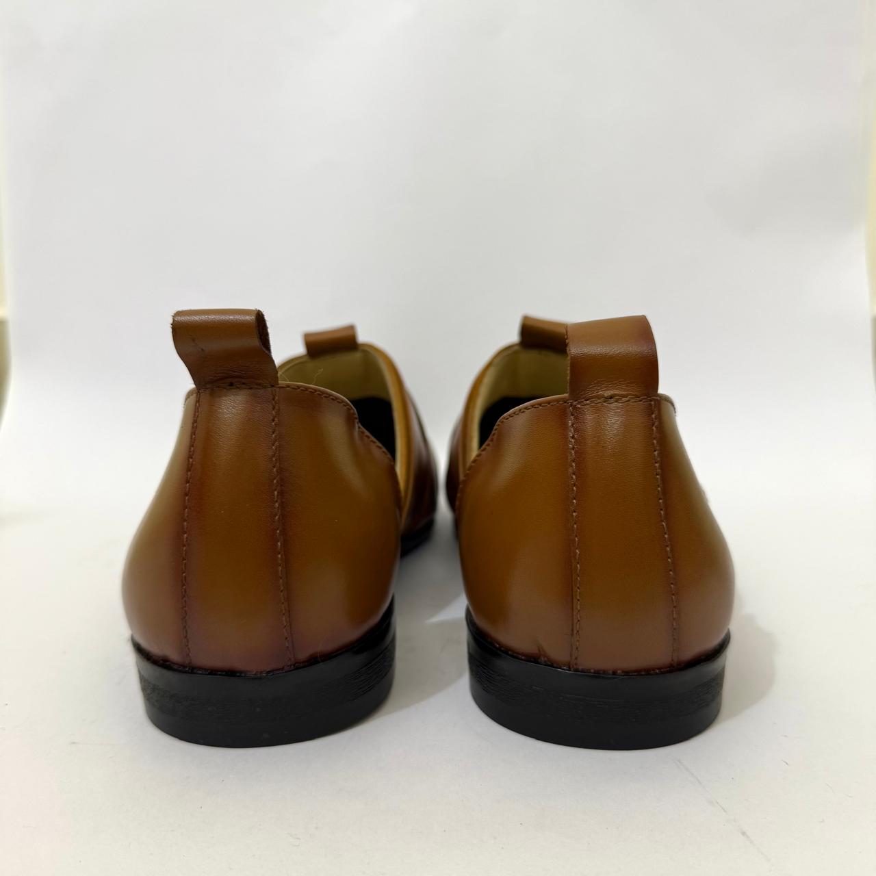 ETHNIC PATHANI TAN SANDAL