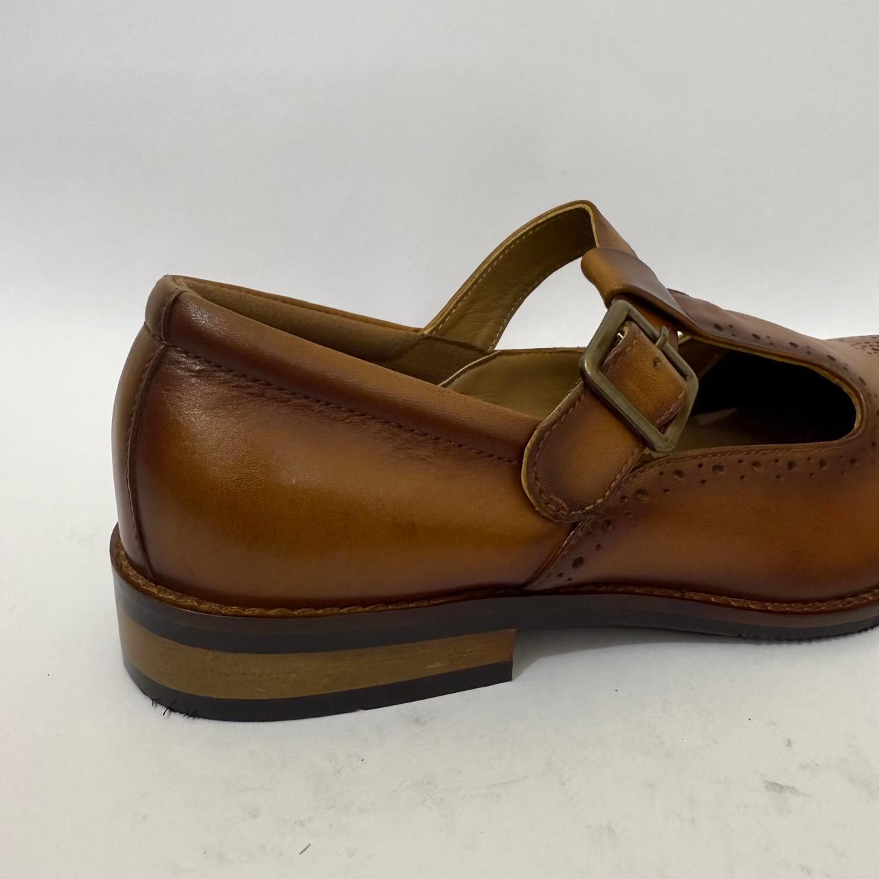 HANDCRAFTED T-STRAP SHOES