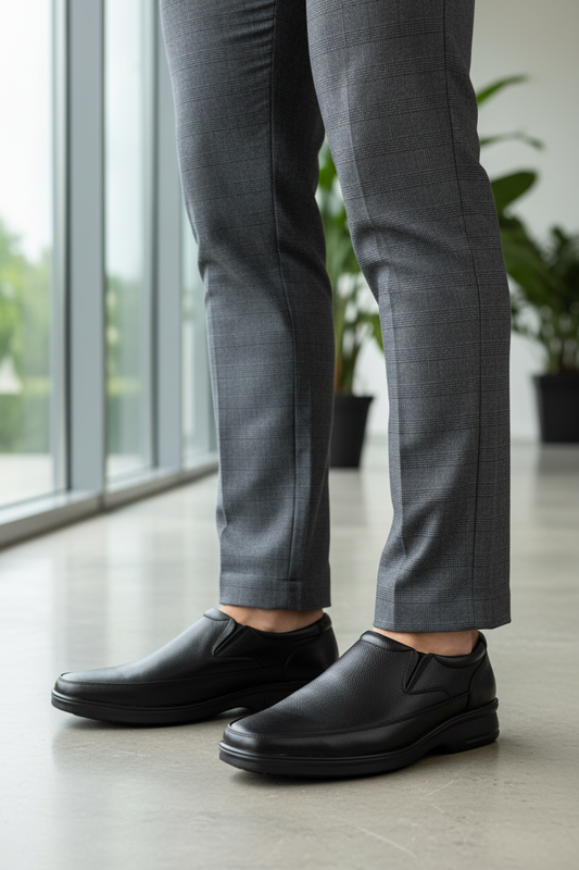 CLASSIC BLACK COMFORT SLIP-ON