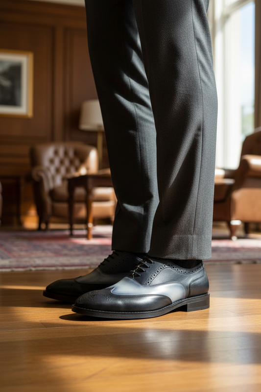 DUAL TONE OXFORD BROGUES